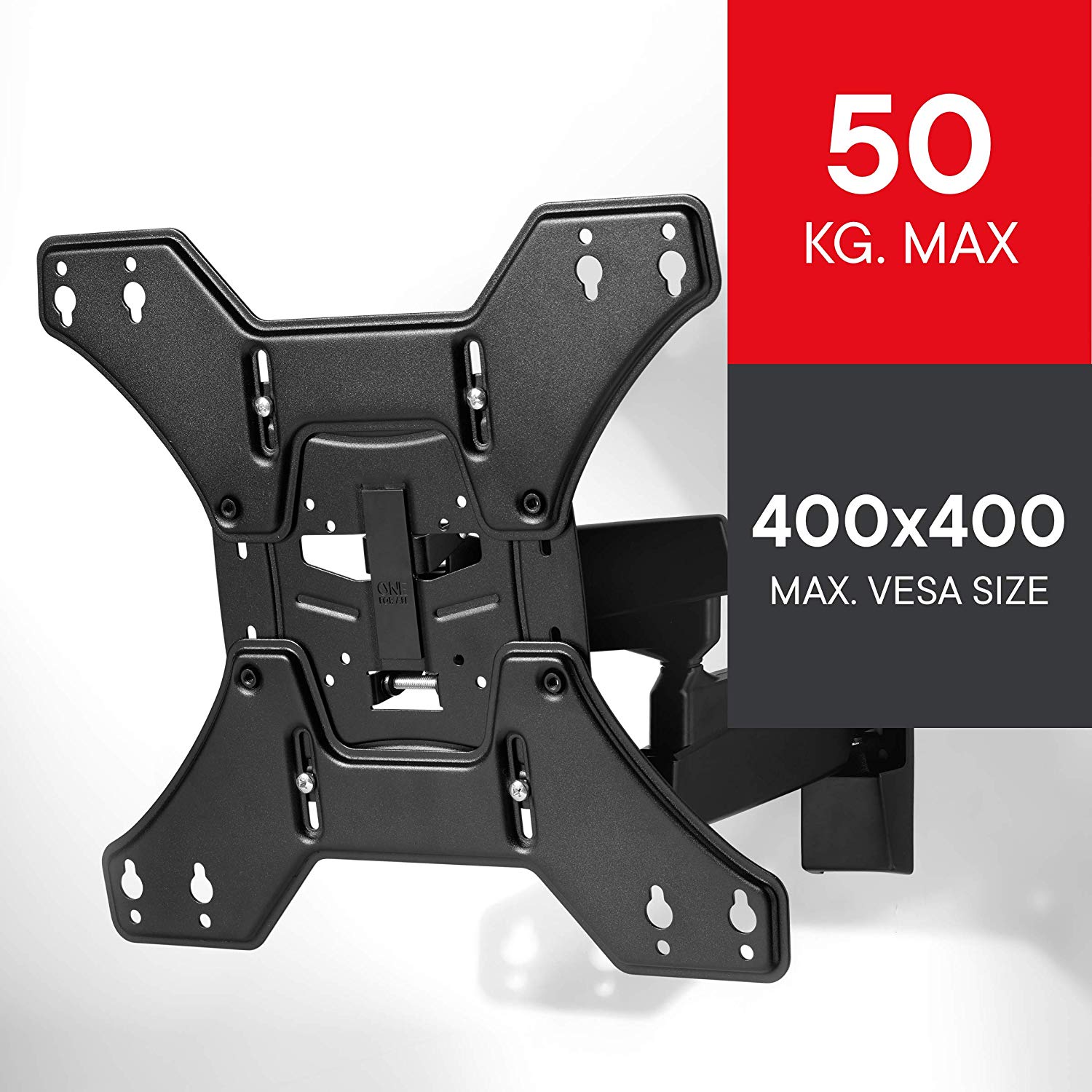One For All Full Motion TV Bracket, Swivel (180°) Tilt (15°) Wall Mount, Screen size 13-65 Inch, For All types of TVs - Image 4