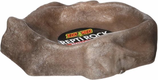 Zoo Med Repti Rock Water Dish, 4.5 x 4 x 1-Inch, X-Small