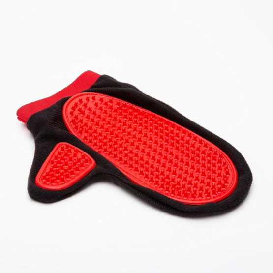 Mikki Dog, Cat Grooming Brush Glove for Short Hair Gentle Groom -Smooth N Stroke -Hair Remover Mitt - Image 2