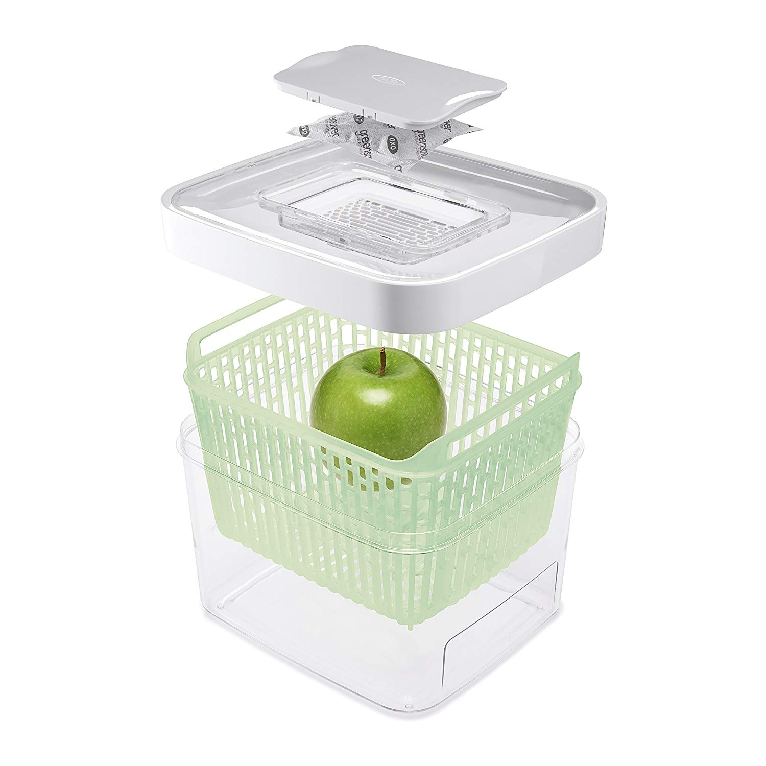 OXO Good Grips Greensaver Carbon Filter Refills - Pack of 4, 4 Count (Pack of 1) - Image 4