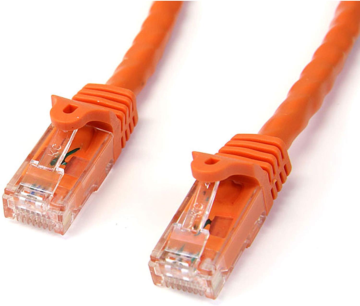 StarTech.com 75ft CAT6 Ethernet Cable, Orange CAT 6 Gigabit Ethernet Wire