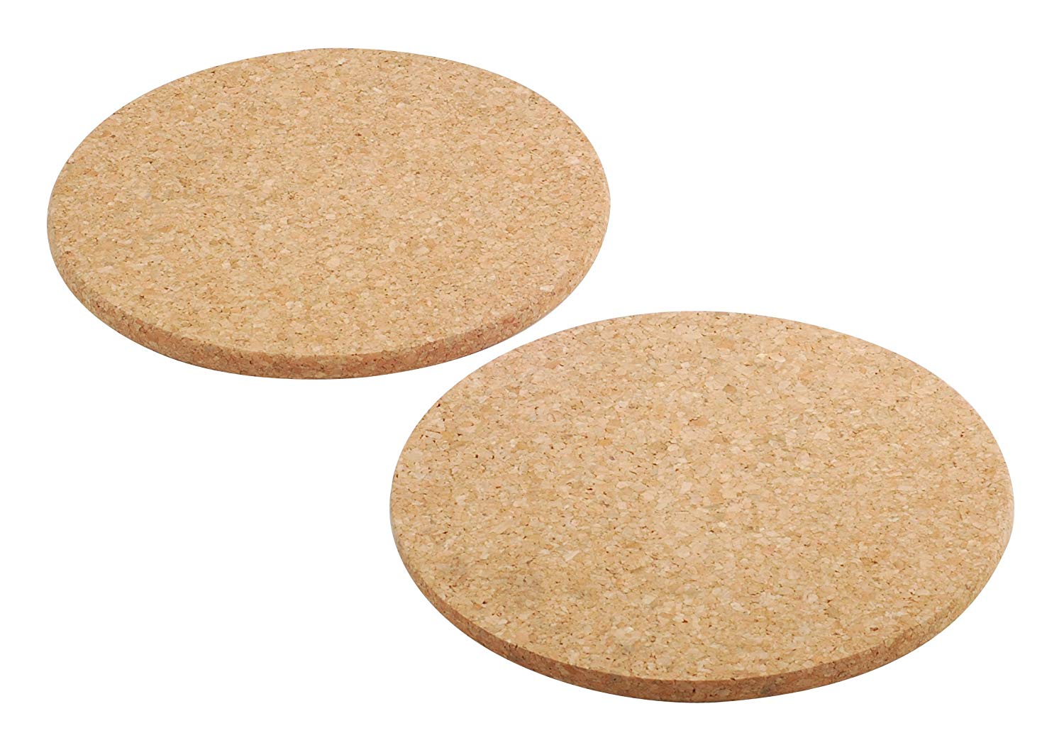 Metaltex Cork Trivet, Brown, 20 cm, 2-Piece, 2.2 x 20 x 21 cm