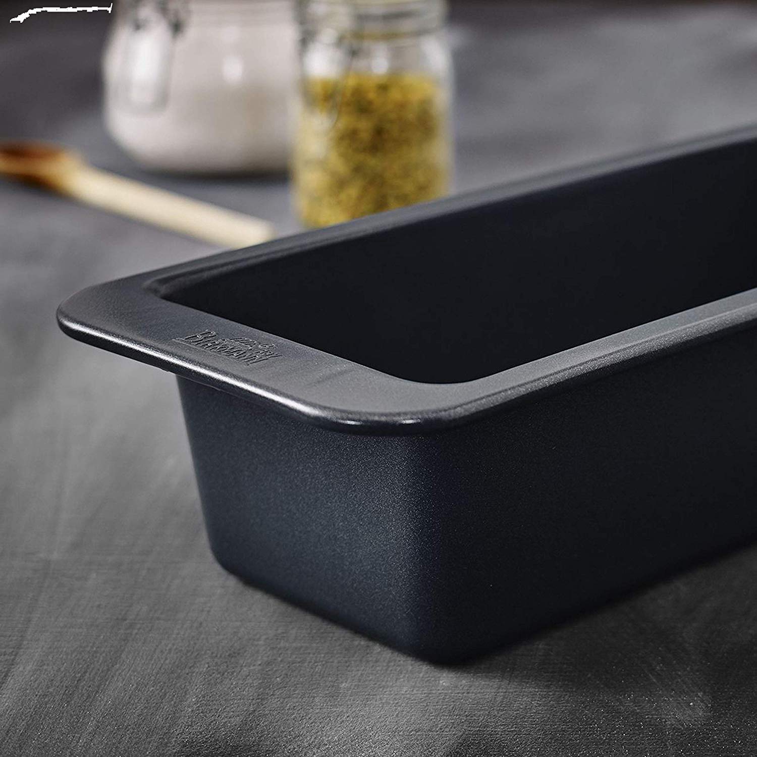 RBV Birkmann Kastenkuchenform Premium Baking 30 cm Antihaftbeschichtung Backform Kastenform, Grey, 30 x 30 x 8.5 cm - Image 3