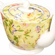 Aynsley Cottage Garden Teapot, Bone China, Multicolor