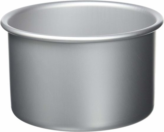 IBILI Cake pan Round/Extra deep 15x10 cm, Aluminium, Silver, 15 x 10 x 15 cm
