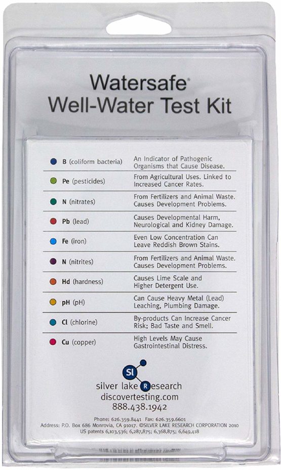 Silver Lake Research WS425B Watersafe All-In-One Well Water Test Kit - Image 3