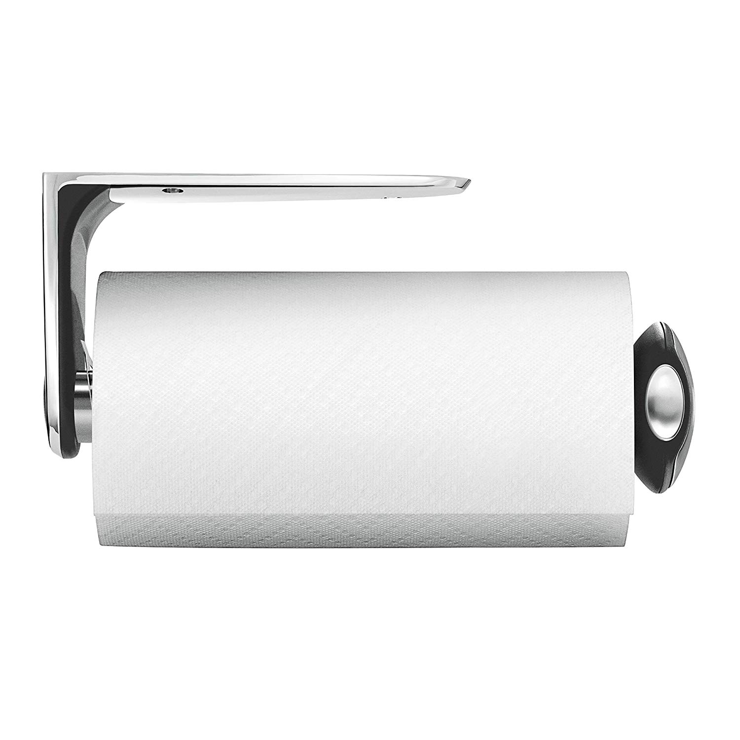 simplehuman KT1086 Quick Load Wall Mount Kitchen Roll Holder, Brushed