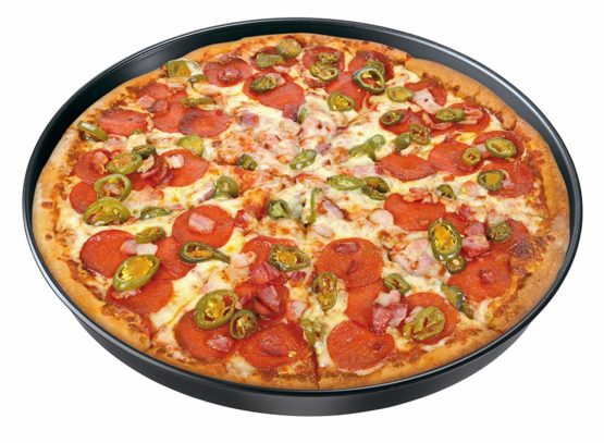 Zenker Baking Tray, Stainless Steel, Black/Metallic, 30 cm Diameter - Image 2