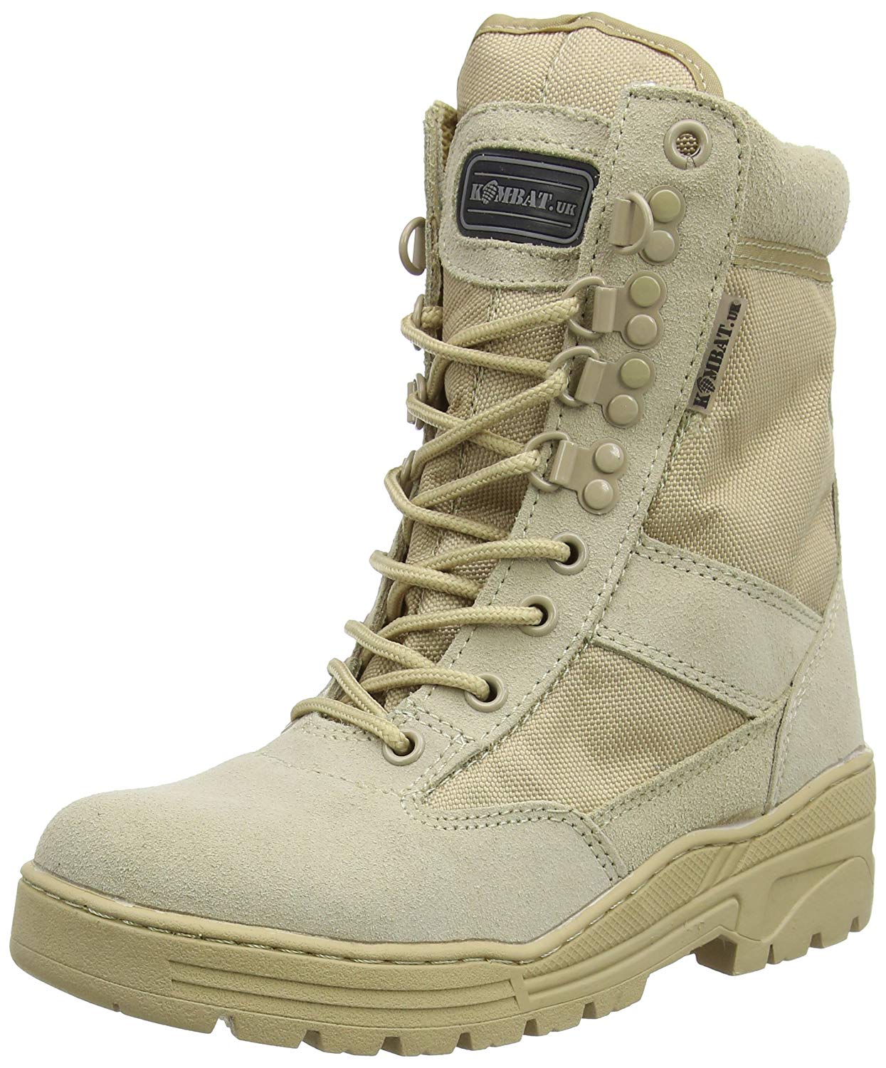 Kombat UK Men's Desert Patrol Boots - Desert, Size 8, 8 UK