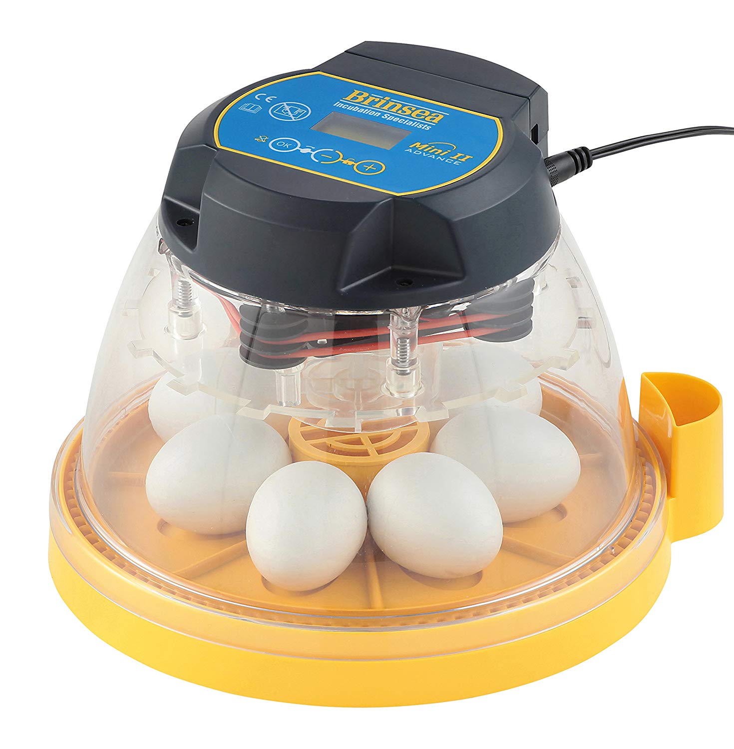 Brinsea Mini II Advance 7 Hen & Duck Egg Incubator -GB Made, Fully Automatic Turning